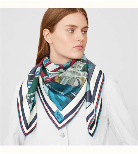 hermes wow double sided scarf|hermes scarf.